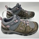 Keen  Steen Vent Hiking Shoes Womens Size 10 Gray Leather Outdoor Photo 0