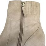 NWOT J. CREW Factory Cashew Suede Heeled Booties Snip Toe Boots 7.5 Photo 7