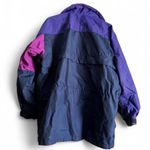 Columbia Rare Vintage 90s Gizzmo Jacket XL Purple Color Block Snow Winter Photo 1