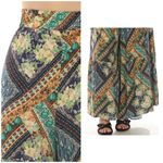 Johnny Was Love Rivera Tiered Floral Pull On Flared Pants NWOT Photo 1