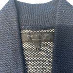 Rag and Bone  Size XS 100% Cashmere Fishermans Sweater‎ Navy Blue Stripes Preppy Photo 2
