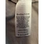 Babaton Aritzia Shirt Womens 1X Beige Muscle Tank Shoulder Pad 100% Cotton Photo 7