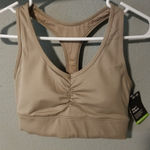 Gap xs medium impact sports bra Slate T Back New Longline workout top Photo 0