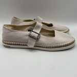 Seavees  Mesa‎ Mary Jane Espadrilles Pink & Cream Stripe Size 8.5 Photo 1