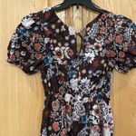 Sugar Lips Journee Floral Morty Puff Sleeve Maxi Dress Photo 3