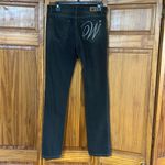 Weekend MaxMara Slim Fit W11 Jeans with Rhinestone Pocket Size 10 Photo 4