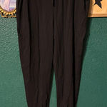 Boden Black Cotton and Modal Jogger Sweatpants Sz 12 Photo 0