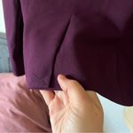 Calvin Klein  Purple Suit Blazer sz 2 Photo 3