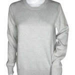Banana Republic Sweater Womens Medium Gray Everyday Basic Neutral Minimalist Photo 0