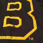 Mitchell & Ness  Black Shirt with Red Logo Photo 2