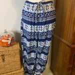 Lounge Muk Luks Blue White Fair Isle Print Set Photo 3