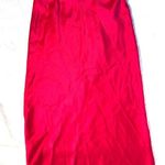 Rachel Zoe red midi pencil skirt Photo 0