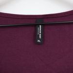 American Giant Women's Luxe Rib Square Neck Cardigan Size XL Made In USA Purple Photo 2