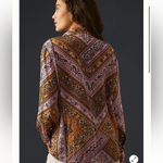 Farm Rio  Anthropologie Classic Button Down Shirt Photo 1