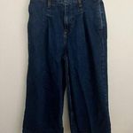 Boden Denim Wide Leg Culottes Blue Jeans Women's Size US 2 Photo 0