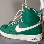 Nike  Green and White High-Top Sneakers lightly worn Photo 0