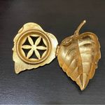 Vintage 70’s AVON Signed Gold with Pearl Perfume Locket Brooch Photo 8