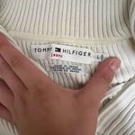 Tommy Hilfiger vintage  jeans knit sweater vest zip up Photo 2