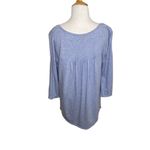 Chip & Pepper  Blue and Pink Ferris Wheel 3/4 Length Sleeve Top. Size Medium. Photo 2