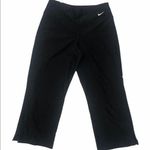 Nike 2/$30  Dri Fit Wide Leg Capri Crop Athletic Legging Pants XS Black Photo 0