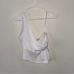 superdown NWT Karlie One Shoulder Top White Small Photo 2