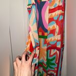 Farm Rio  Cutout Halter colorful Jumpsuit Size XS Photo 7