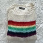 Wooden Ships Chunky knit cropped rainbow sweater Photo 9