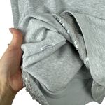 J.Crew Heather Gray Sequin Trim Boxy Fit Sweatshirt Size Small B7027 Photo 13