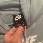 Nike Women’s Light Blue Pullover Hoodie Photo 1