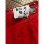 Princess Polly  red v neck Nellie dress Photo 3