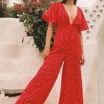 Finders Keepers Frida Pantsuit Red Ditsy Doo Photo 0
