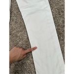 American Eagle ‘90s Straight Leg White Wash Jeans High Rise Ripped Size 00 Short Photo 12