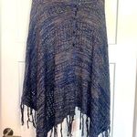 LuLaRoe  Mimi shawl wrap Blue & Tan NWT Photo 0