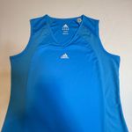 Adidas  Women's Athletic‎ Tank Top Blue Sleeveless Workout Gym Activewear Photo 1