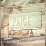 Paige  Floral Ankle & Cropped Jeans - Cream and Orange Photo 3