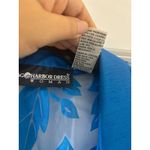 sag harbor dress women Sheer Floral Burnout Blouse Button Photo 4