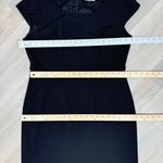 Tahari ASL Cap Sleeve Sheath Dress Black 12 Knee Length Office Professional Photo 11