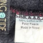 Polar Fleece Embroidered & Razor Cuts Floral Headband Multi Color Purple Pink Photo 6