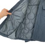 Unionbay Tyra Quilted Shirt Jacket Dusty Blue XL Photo 3