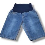 Tala Jeans Shorts Size Medium W32"xL10.5" Maternity Shorts Bermuda Denim Shorts Blue Photo 0