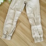 SheIn Taupe Tapered Jeans Photo 3