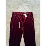 BLANK NYC  Womens Crybaby Velvet pants red Valentine's Day‎ Size 30 NWT Photo 1