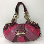 Marciano  Pink and Burgundy Shoulder Bag Photo 0