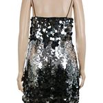 Black and silver sequin mini dress Photo 2