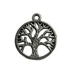 Tree of Life Pendant Silver Tone Charm Bracelet Necklace u Jewelry Craft Dangle Photo 0