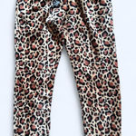 Vintage Y2K Pajama Mania cheetah print fluffy pajama pants Size Medium Brown Photo 0