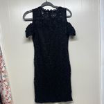 Ambiance Black Lace Mini Dress Size L Photo 5