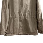Lucky Brand  Women's Military Utility Jacket Beige Size M Long Sleeve No Hood Photo 10