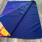 Gorgeous Bold Floral cashmere scarf Nepal Pink Photo 1