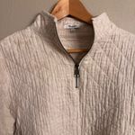 Madewell ‎ Diamond Jacquard Half-Zip Pullover Top Photo 3